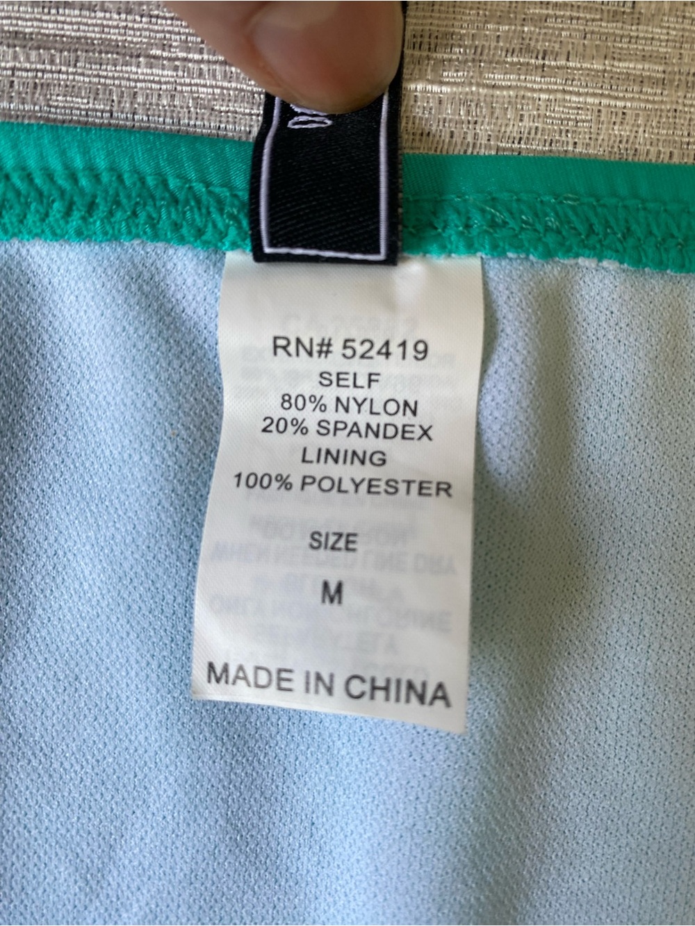2bamboo Teal Ruched Bikini Bottom NWT - Picture 6 of 8